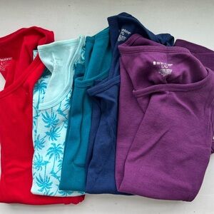Tank tops, set of 5, Large